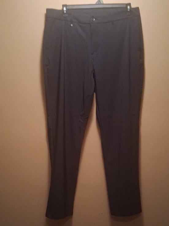Ike Behar Other - Ike Behar Men's Black Stretch Dress Trousers 36x31